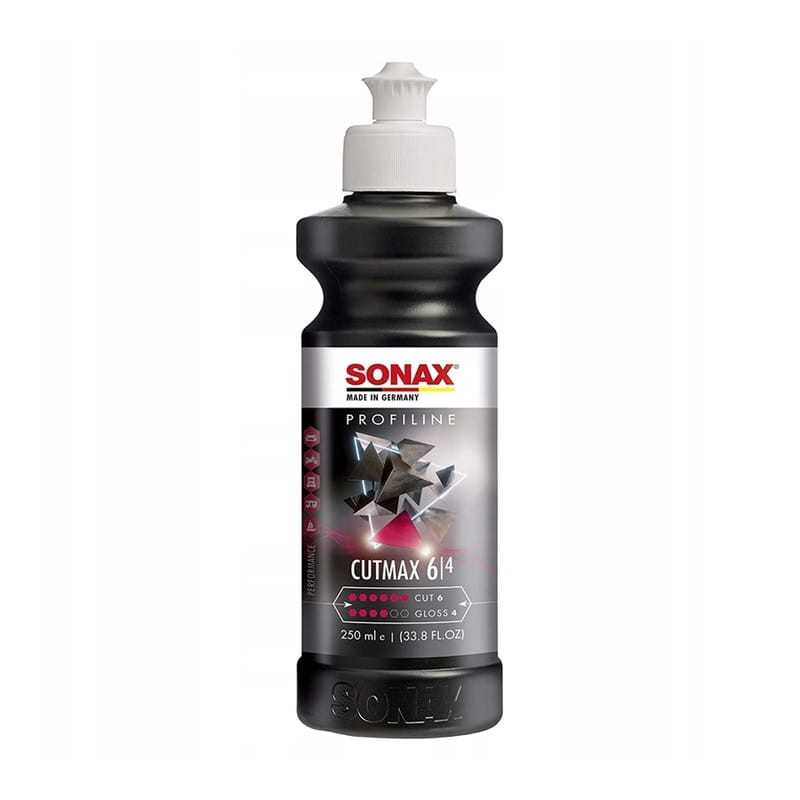 SONAX Profiline Cutmax 06-04 250ml – mocno ścierna pasta polerska do usuwania zarysowań