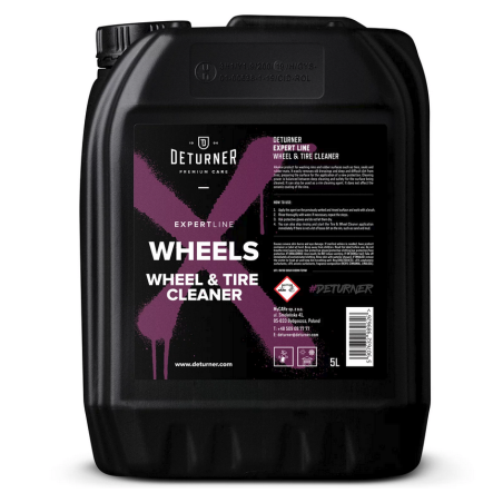 Deturner Xpert Line Wheels & Tire Cleaner - produkt do czyszczenia felg i opon 5L
