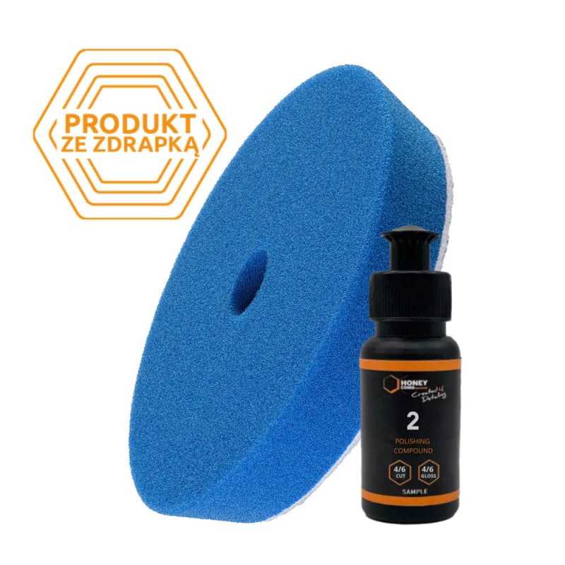 Honey Combination Medium Cut Seria U 125/140/25mm + pasta Polishing Compound 2 50ml