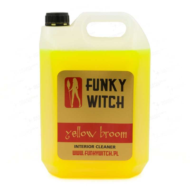 Funky Witch Yellow Broom 5L – cleaner wnętrza