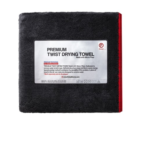 Fireball Black Fox Twist Drying Towel 70x90 cm – Profesjonalny ręcznik do osuszania lakieru