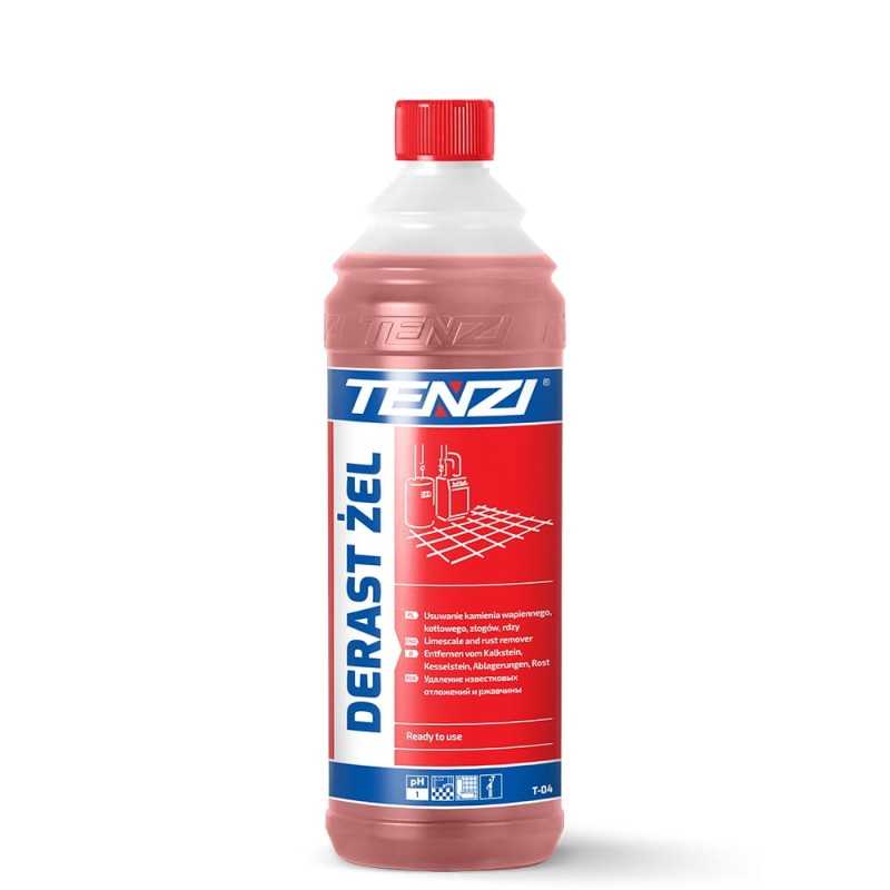 Tenzi Derast Żel 1L - odkamieniacz i odrdzewiacz przemysłowy w żelu