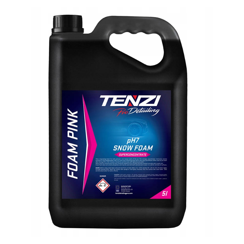 Tenzi ProDetailing Foam Pink 5L – aktywna piana do mycia