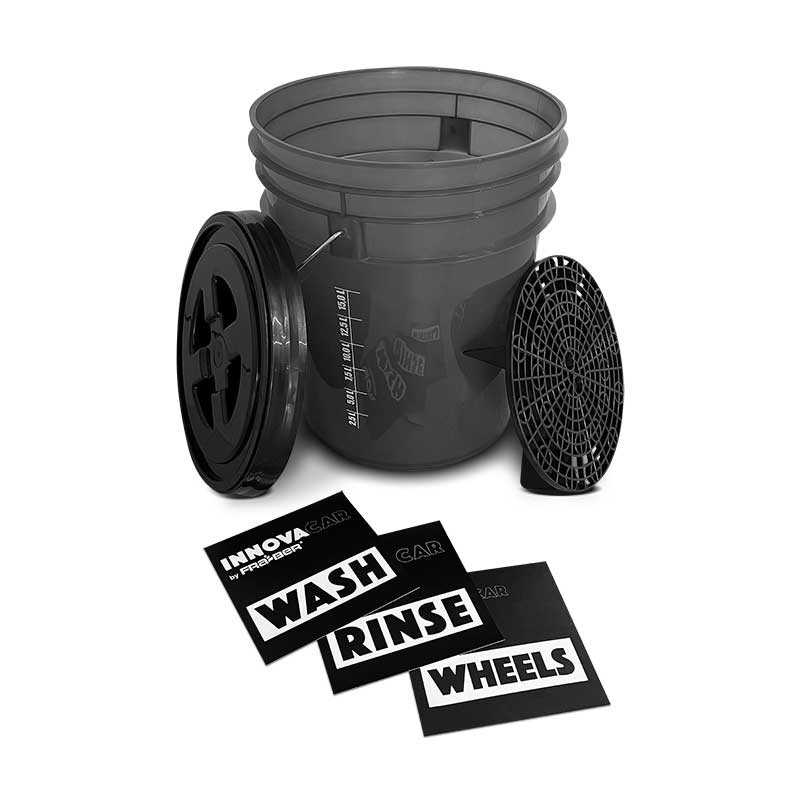 Innovacar Det Bowls – Zestaw wiadra detailingowego z separatorem i pokrywą