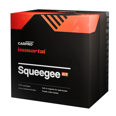 CarPro Squeegee Kit - zestaw rakli 5 szt.