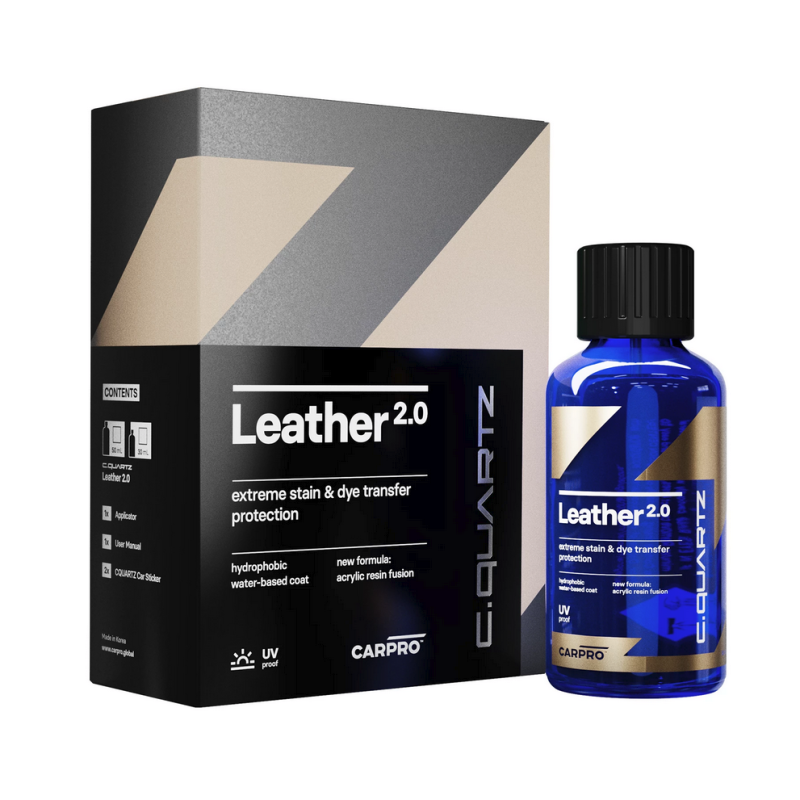 CarPro C.Quartz Leather 2.0 50ml - powłoka ceramiczna do skór