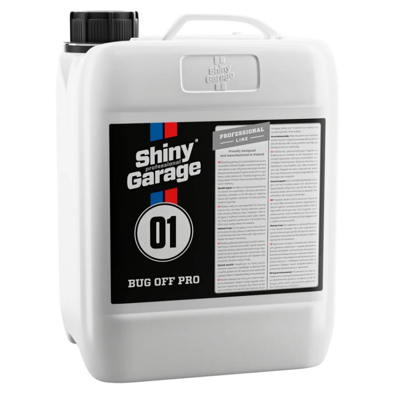 Shiny Garage Bug Off Pro 5L - produkt do usuwania pozostałości po owadach