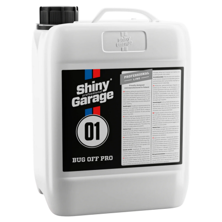 Shiny Garage Bug Off Pro 5L - produkt do usuwania pozostałości po owadach