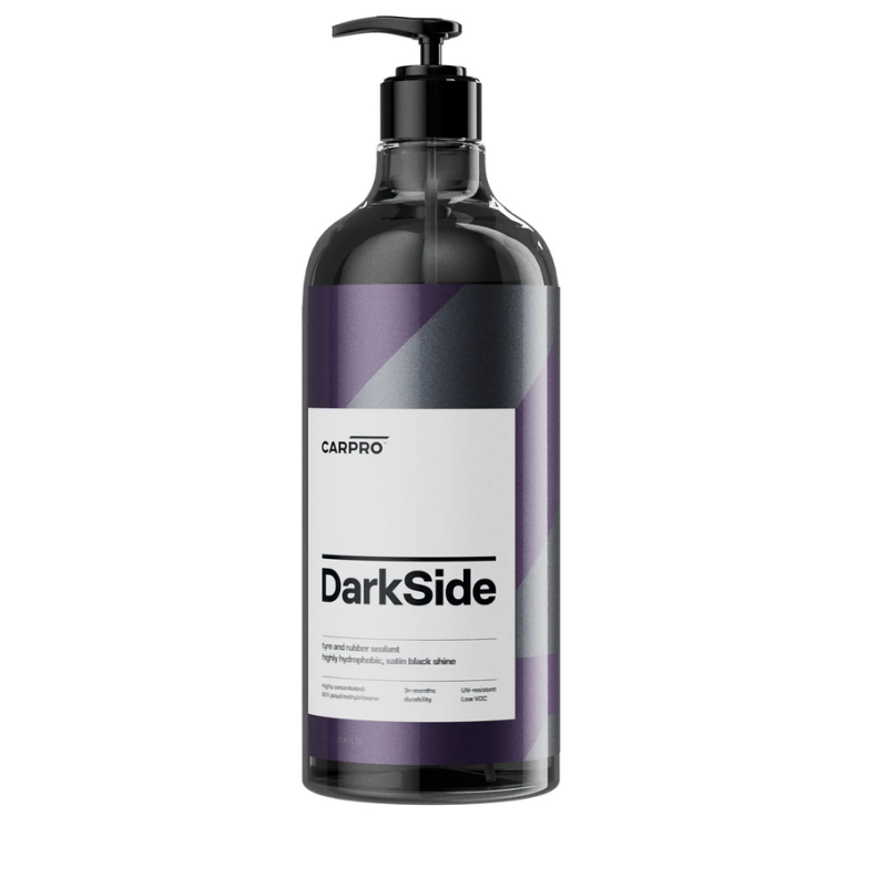 CarPro DarkSide 1L - satynowy dressing do opon i gumy