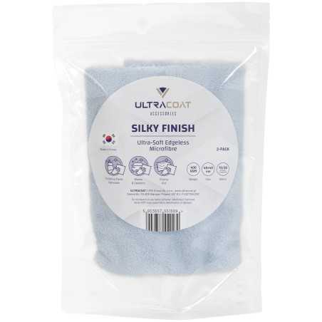 Ultracoat Silky Finish Mikrofibre Cloth 2-pack mikrofibra o średniej długości włosia, 40x40cm, 400gsm, 2 sztuki