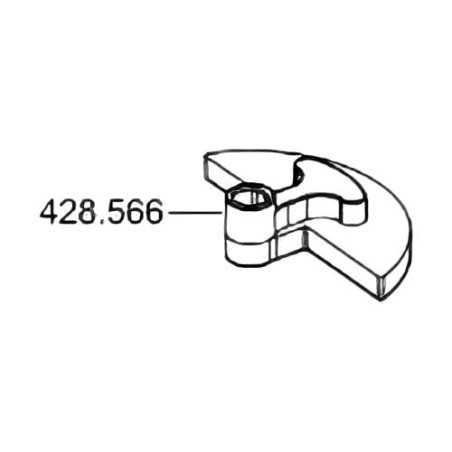FLEX 428566 - przeciwwaga do maszyny polerskiej XFE 7-15