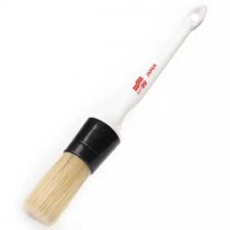 Soft99 Interior Brush Black - delikatny pędzelek do czyszczenia wnętrza 24mm