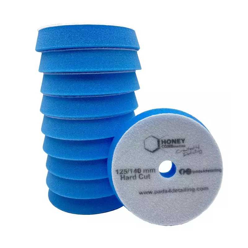Honey Combination Zestaw 10 szt. Gąbka polerska R-DA Niebieska 125/140/25mm