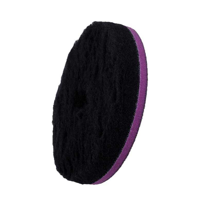 ZviZZer Doodle Wool-Pad Black 155mm – czarny pad wełniany, futro polerskie