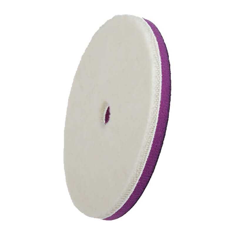 ZviZZer Doodle Wool-Pad White Ø165mm – futro polerskie do korekty lakieru