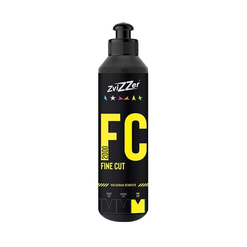 ZviZZer FC2000 Fine Cut Yellow 250ml – pasta polerska wykańczająca