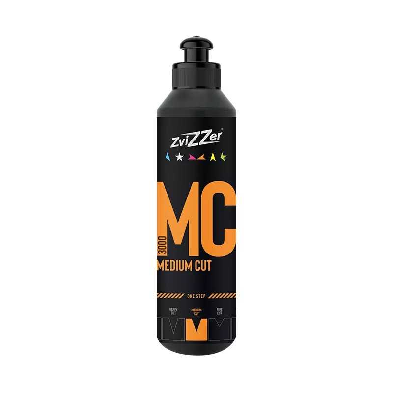 ZviZZer MC3000 Medium Cut Orange 250ml – pasta polerska do jednoetapowej korekty lakieru