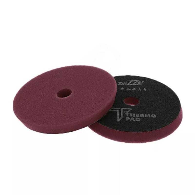ZviZZer Thermo Pad Red 150mm – czerwona gąbka polerska finiszowa