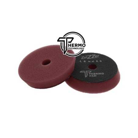 ZviZZer Thermo Pad Red 80mm – czerwona gąbka polerska finiszowa