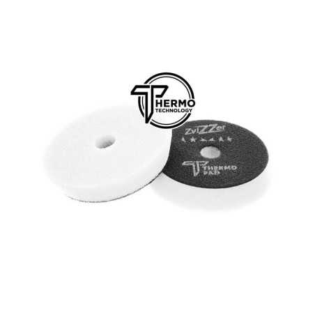 ZviZZer Thermo Pad White 80mm – biała gąbka polerska tnąca