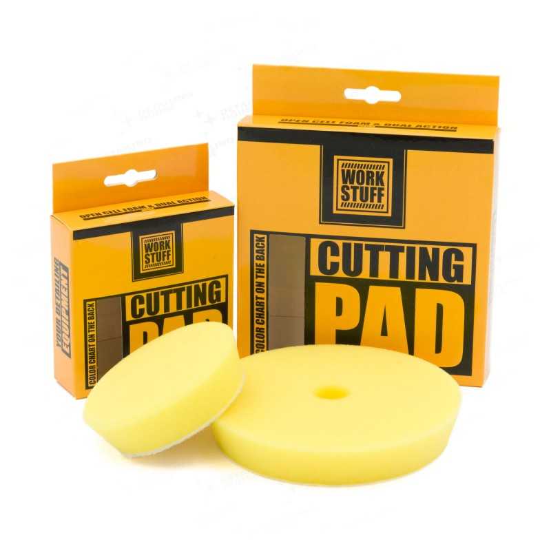 Work Stuff Zestaw Cutting 140 mm i 90 mm – zestaw tnących padów polerskich