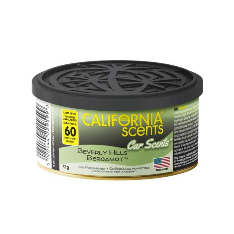 California Scents Beverly Hills Bergamot – zapach bergamotki do auta 42g