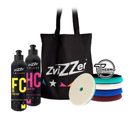 ZviZZer Paint Correction Set – zestaw do 2-etapowej korekty lakieru