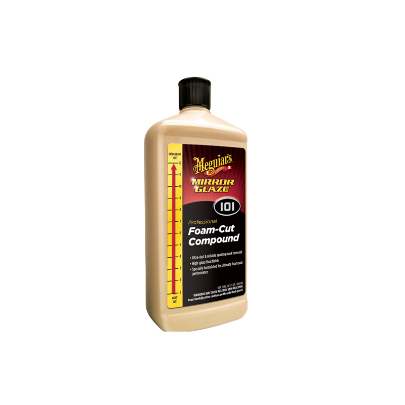 Meguiar's Foam Cut Compound 946ml – mocna pasta polerska do usuwania rys i defektów lakieru