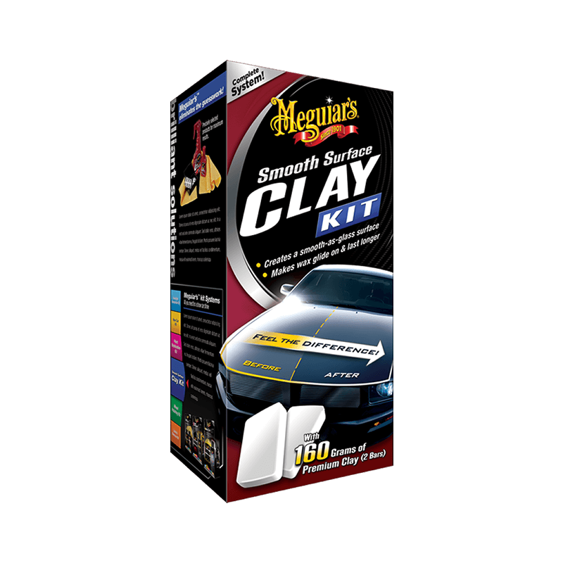 Meguiar’s Smooth Surface Clay Kit – zestaw do glinkowania i czyszczenia lakieru
