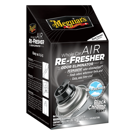 Meguiar's Whole Car Air Re-fresher BlChromScent – eliminator zapachów samochodowych