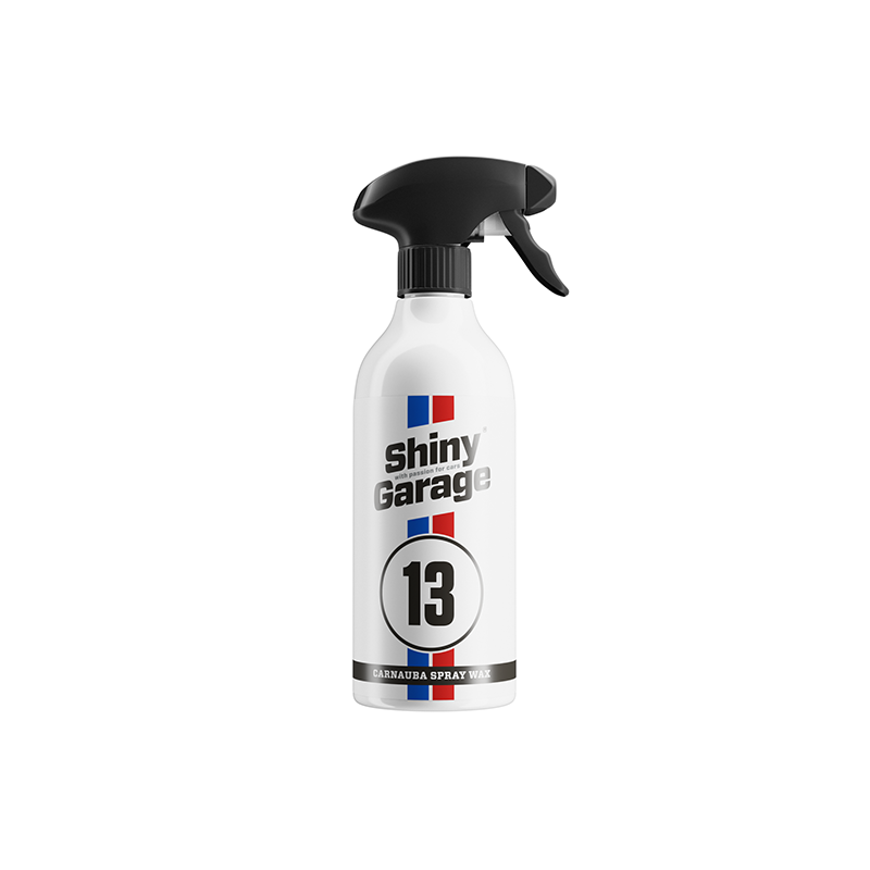Shiny Garage Carnauba Spray Wax 500ml -płynny wosk w sprayu