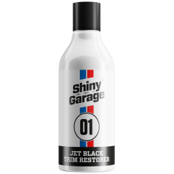 Shiny Garage Jet Black Trim Restorer 250ml - dressing do plastików zewnętrznych