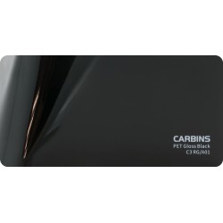 Carbins C3 RG/A01 PET Gloss Black - folia do zmiany koloru samochodu
