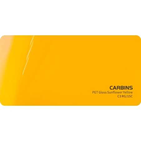Carbins C3 RG/15C PET Gloss Sunflower Yellow - folia do zmiany koloru samochodu