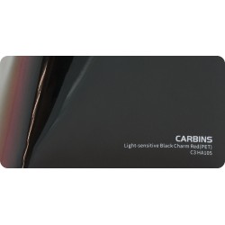 Carbins C3 HA105 PET Light-sensitive Black Charm Red - folia do zmiany koloru samochodu