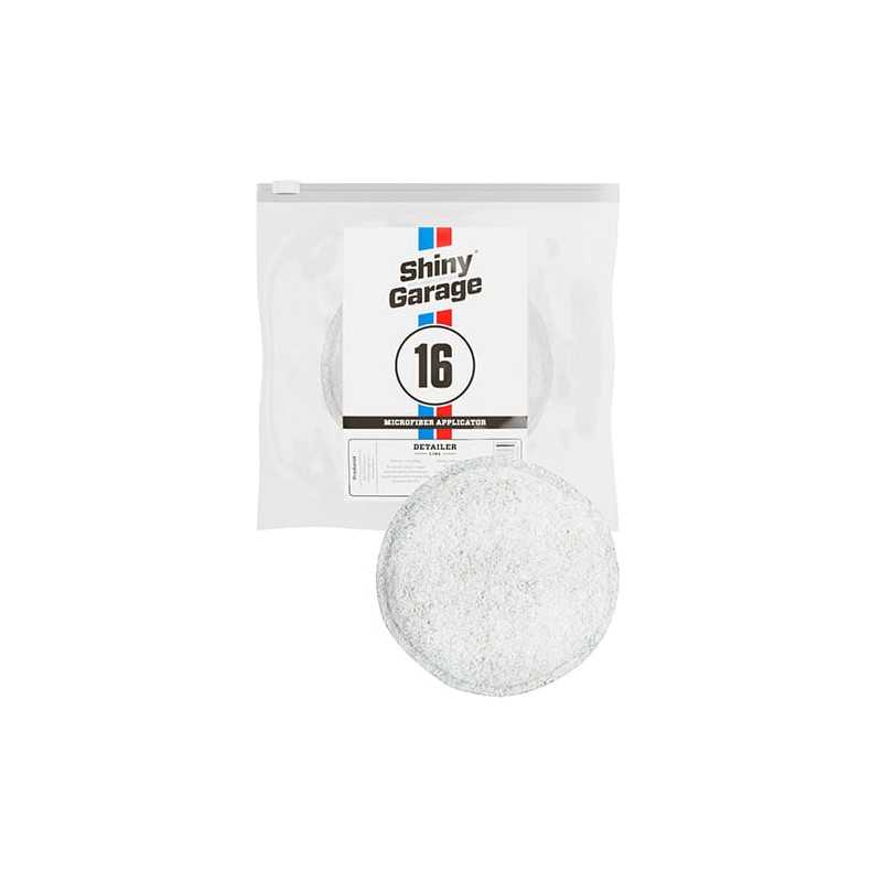 Shiny Garage White Pocket Microfibre Applicator - uniwersalny aplikator z mikrofibry