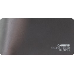 Carbins CBS MBS/01C Satin Brushed Charcoal 1MB - folia do zmiany koloru samochodu
