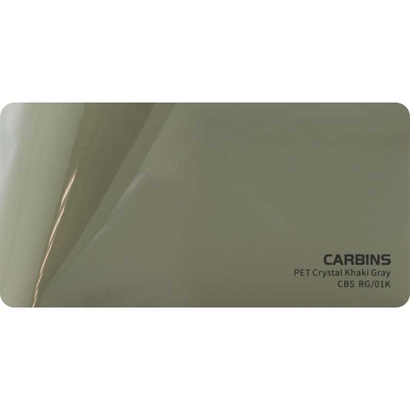 Carbins CBS RG/01K PET Crystal Khaki Gray 1MB - folia do zmiany koloru samochodu