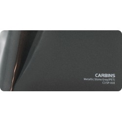 Carbins C3 SP-01E PET Metallic Stone Gray 1MB - folia do zmiany koloru samochodu