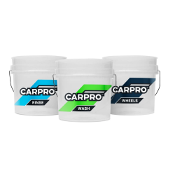 CarPro Bucket Stickers – naklejki na wiadra do mycia | Profesjonalna organizacja