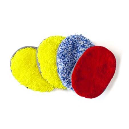 AVA 4 pcs Mix Microfiber Pads