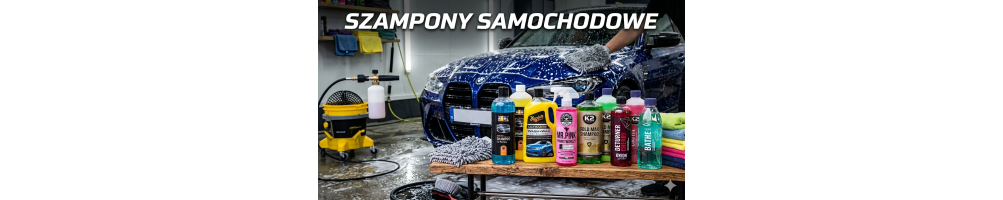 Szampony samochodowe do mycia samochodu