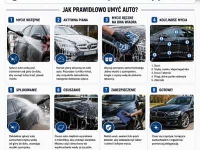 Jak myć samochód myjką ciśnieniową? Kompletny poradnik krok po kroku